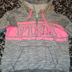 Pink hoodie